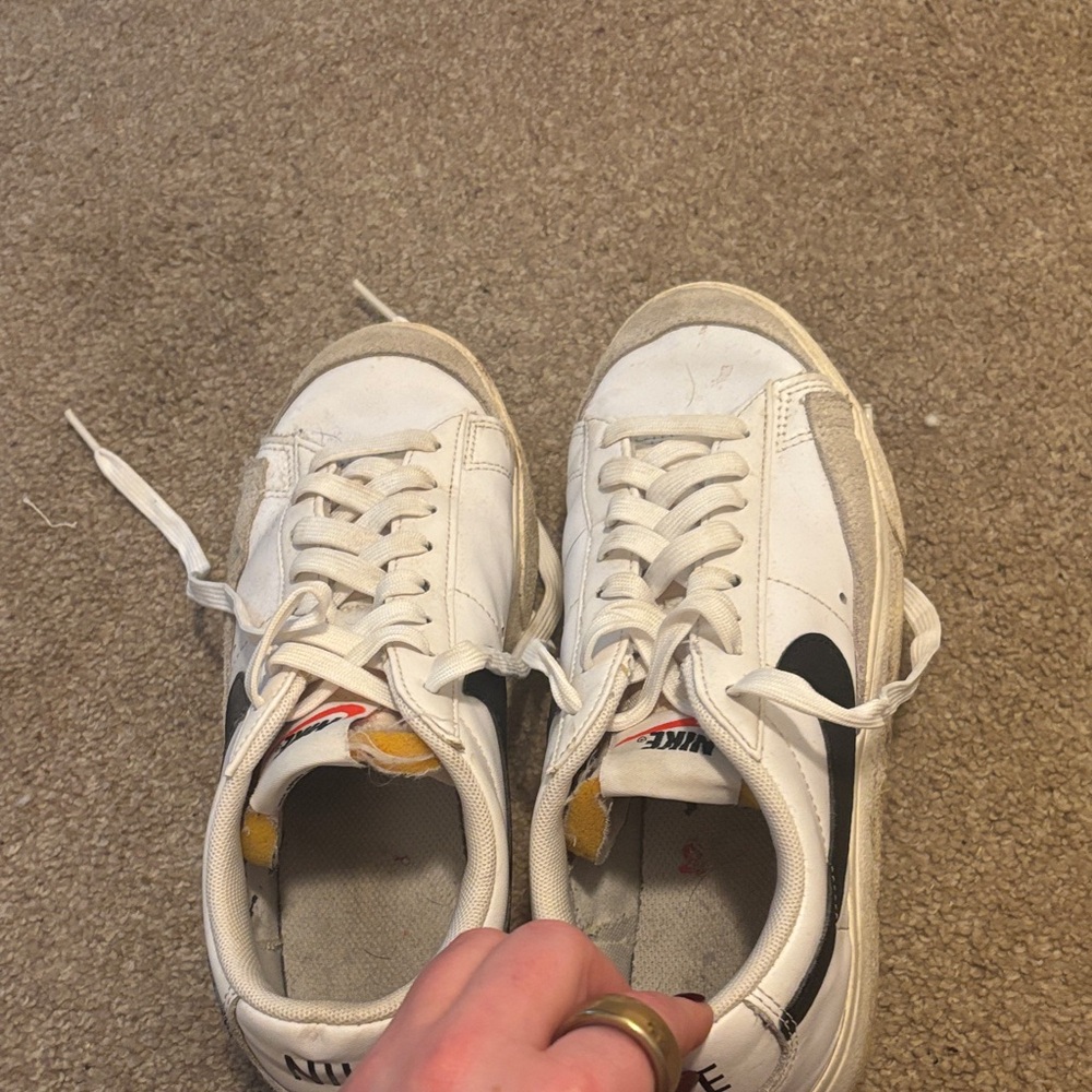 Nike blazer platform sneakers
